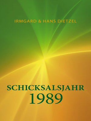 cover image of Schicksalsjahr 1989